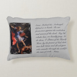 St. Michael, Archangel Prayer Dekorativ kudde