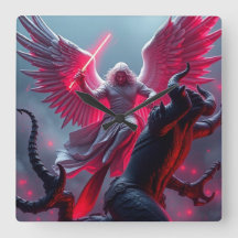 St. Michael Archangel Slays Dragon Wall Cl