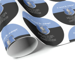 St. Michael Ärkeängel Bönen Tänker på Dig Presentpapper