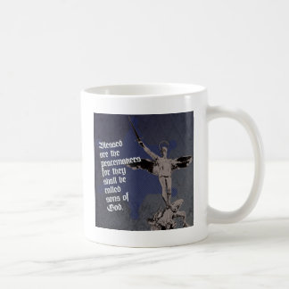 St Michael ärkeängel - sheriffstjärnaersättare Kaffemugg