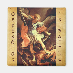 St Michael ärkeängeln Magnet