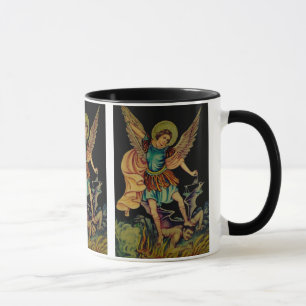 St Michael ärkeängeln Mugg