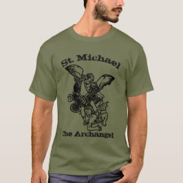 St Michael ärkeängeln T Shirt