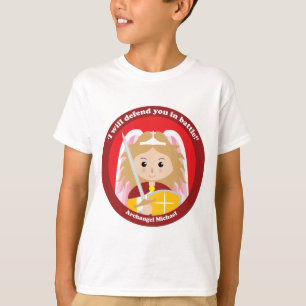 St Michael ärkeängeln T Shirt