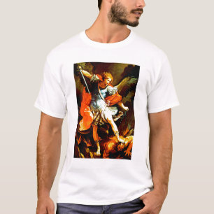 St Michael ärkeängeln T Shirt