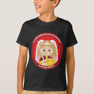 St Michael ärkeängeln Tee Shirt