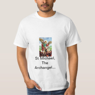 St Michael den ärke- ängeln T-shirt