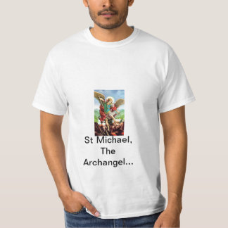 St Michael den ärke- ängeln T-shirt