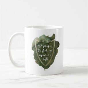 St Michael den katolska muggen för ärkeängelbö Kaffemugg