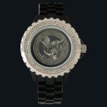 St Michael Emblem Armbandsur<br><div class="desc">S:t Michael emblem för att skydda andra. Perfekt för tillsatta lagar i ditt liv. Anpassa den eller kärlek den som den är.</div>