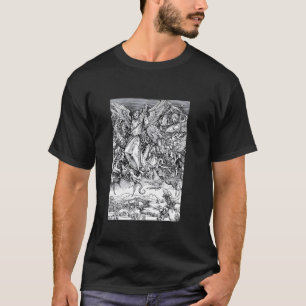 St Michael Fighting the Dragon av Albrecht Durer ( T Shirt