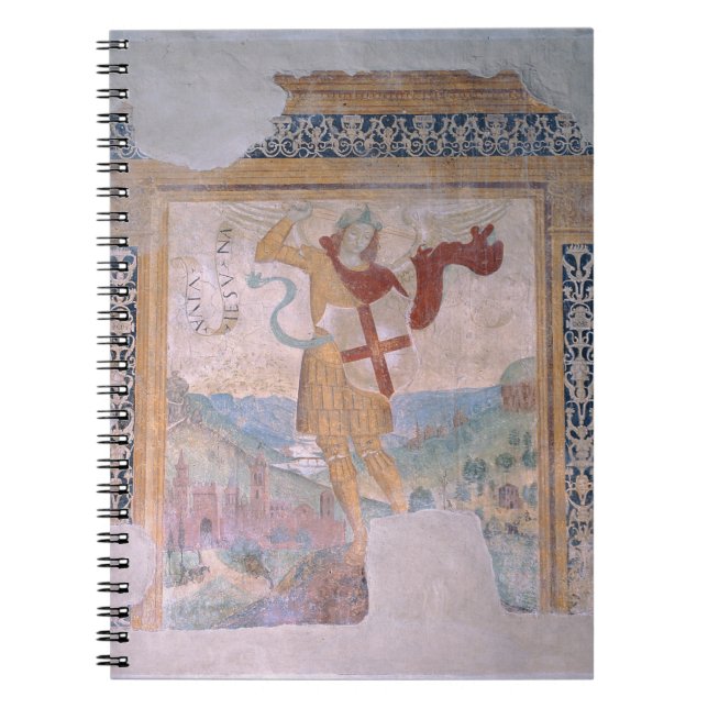 St Michael (fresco) Anteckningsbok (Framsidan)