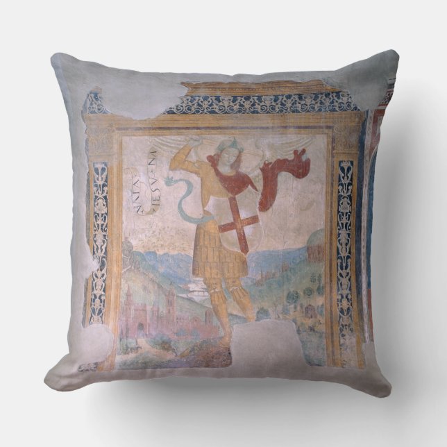 St Michael (fresco) Kudde (Framsida)