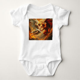 St Michael Jumperna Archangel Baby T Shirt