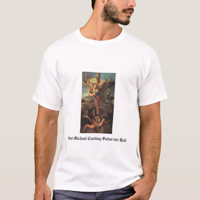 St Michael kortärmadutslagsplats T-shirt (Framsida)