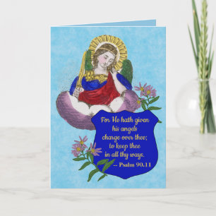 St. Michael (M 09) Blessings for Police Hälsning Kort
