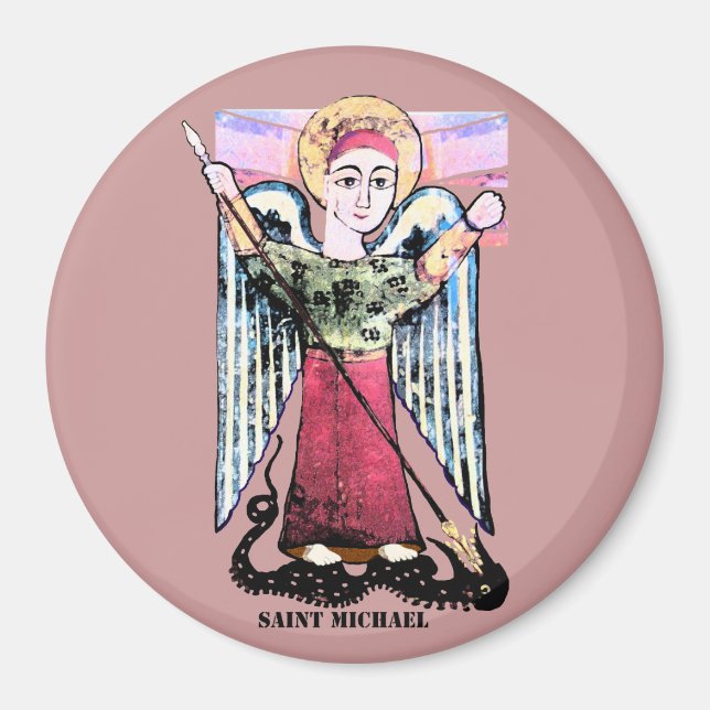 St Michael Magnet (Framsidan)