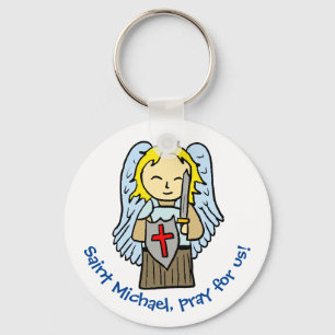 St Michael nyckelring