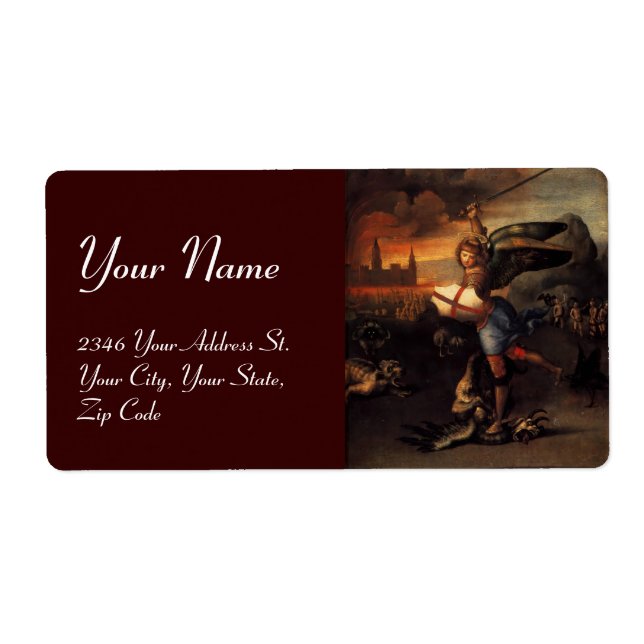 St. Michael och Dragon.. Fraktsedel (Framsidan)