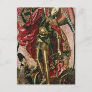 St. Michael och Dragon Vykort