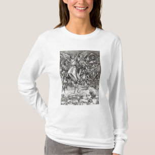 St Michael och draken, från en latin T-shirt