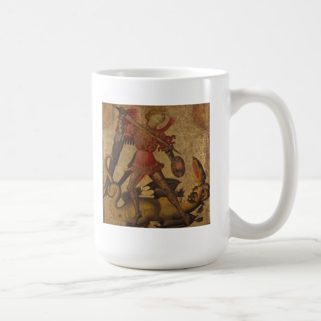 St Michael och draken Kaffemugg (Höger)