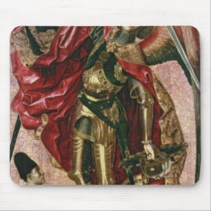 St Michael och draken Musmatta