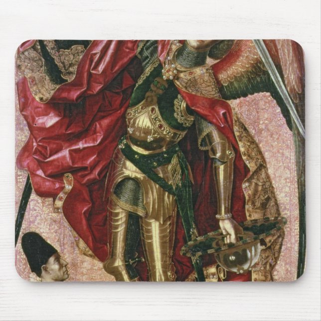 St Michael och draken Musmatta (Framsidan)