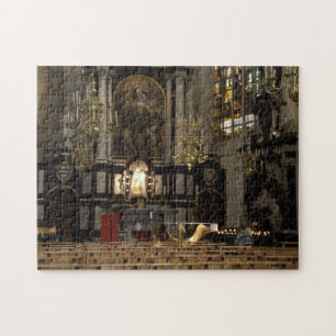 St Michael och för St. Gudula domkyrka, Bryssel Pussel