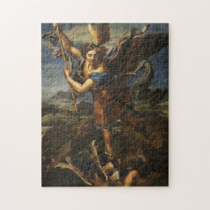 St Michael och Satanen - Raphael Pussel