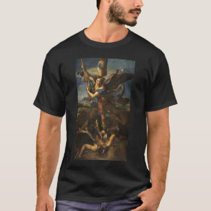 St Michael och Satanen - Raphael T-shirt