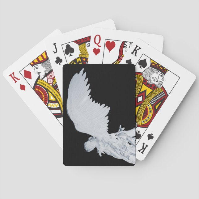 St. Michael (omvänt) spelkort (Baksidan)