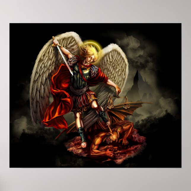 St. Michael Poster (Framsidan)