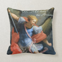 St Michael som ärkeängeln kudder