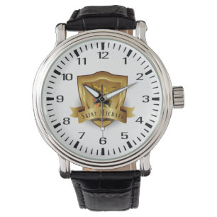 St Michael som ärkeängeln skyddar Armbandsur