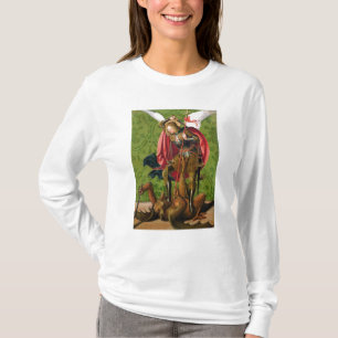 St Michael som dödar draken T-shirt