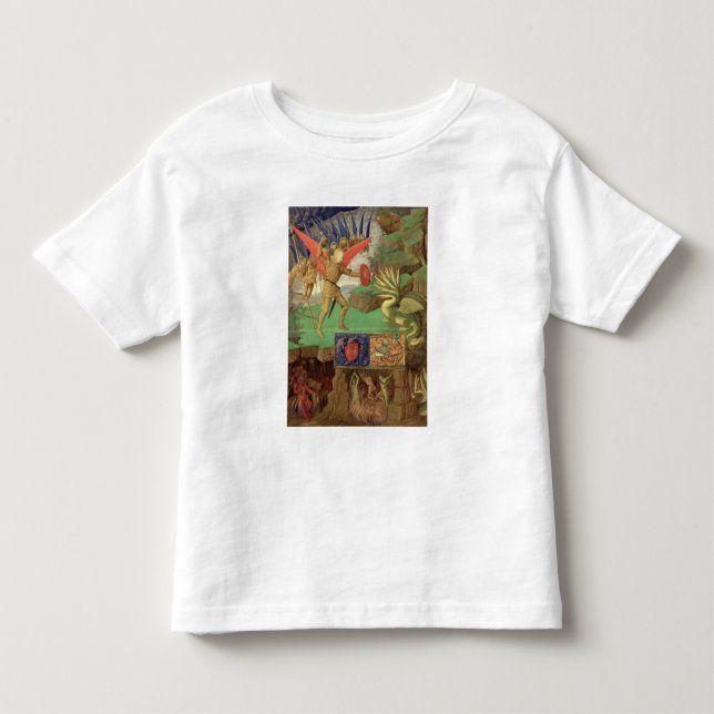 St Michael som dräpar draken Tee Shirt (Framsida)