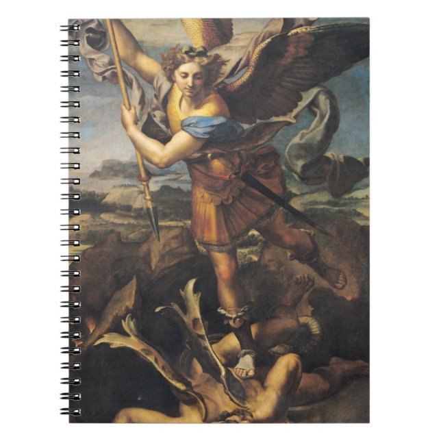 St Michael som förkrossar demonen, 1518 Anteckningsbok (Framsidan)
