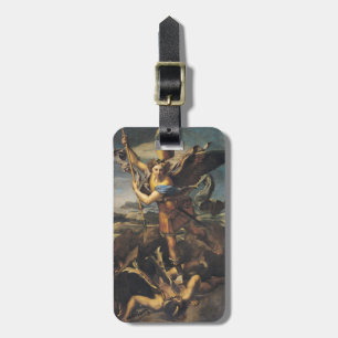 St Michael som förkrossar demonen, 1518 Bagagebricka