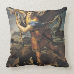St Michael som förkrossar demonen, 1518 Kudde