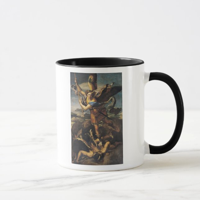 St Michael som förkrossar demonen, 1518 Mugg (Höger)