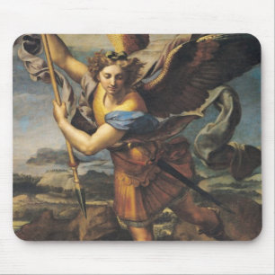 St Michael som förkrossar demonen, 1518 Musmatta