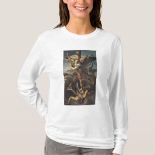 St Michael som förkrossar demonen, 1518 T Shirt