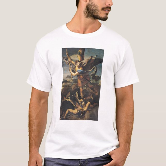 St Michael som förkrossar demonen, 1518 Tee (Framsida)