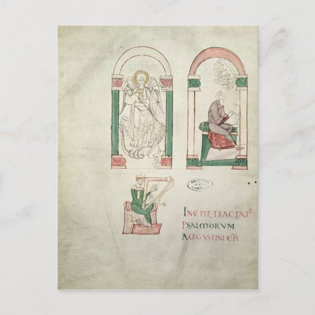 St. Michael, St. Augustine och St. David Vykort (Framsida)