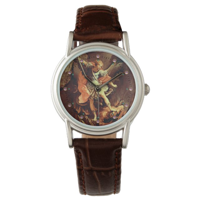 St. Michael the Archangel Armbandsur (Framsida)