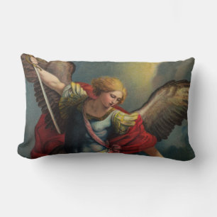 St. Michael the Archangel Lumbar Pillow Lumbarkudde