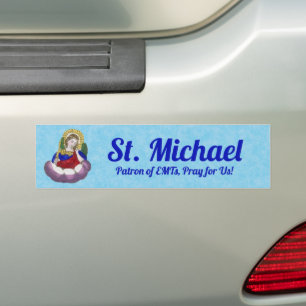 St. Michael the Archangel (M 009) Bildekal