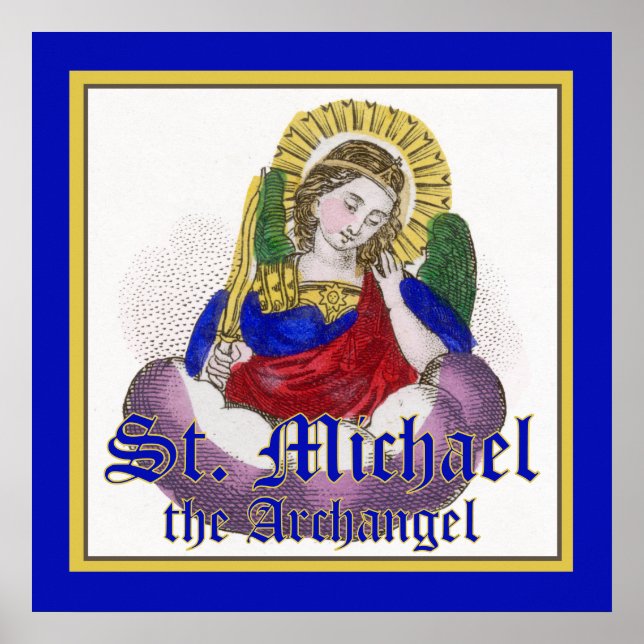 St. Michael the Archangel (M 009) Poster (Framsidan)