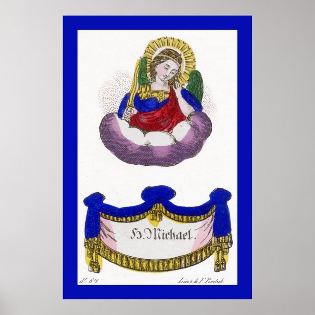 St. Michael the Archangel (M 009) Poster (Framsidan)